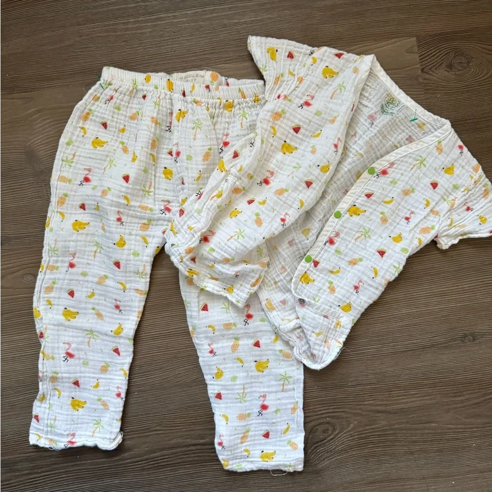 A Toddler Thing Fruit Pajama Set